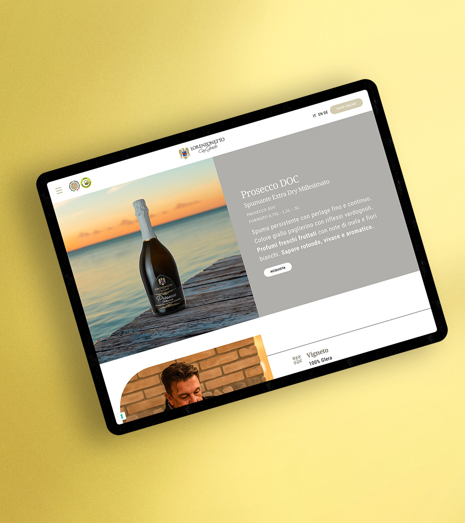 Lorenzonetto website
